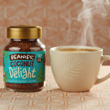Beanies Coconut Delight Flavoured Instant Coffee 50g