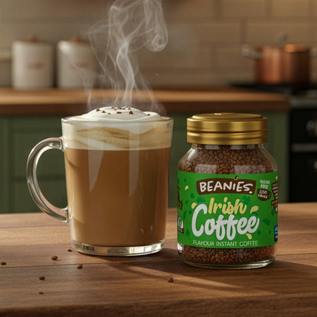 Beanies Irish Cream Flavoured Instant Coffee 50g