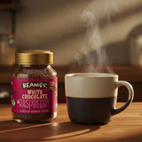 Beanies White Chocolate & Raspberry Flavoured Instant Coffee 50g