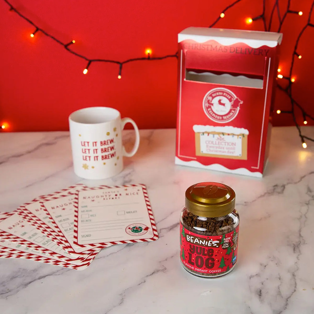 Beanies Yule Log Flavoured Instant Coffee 50g