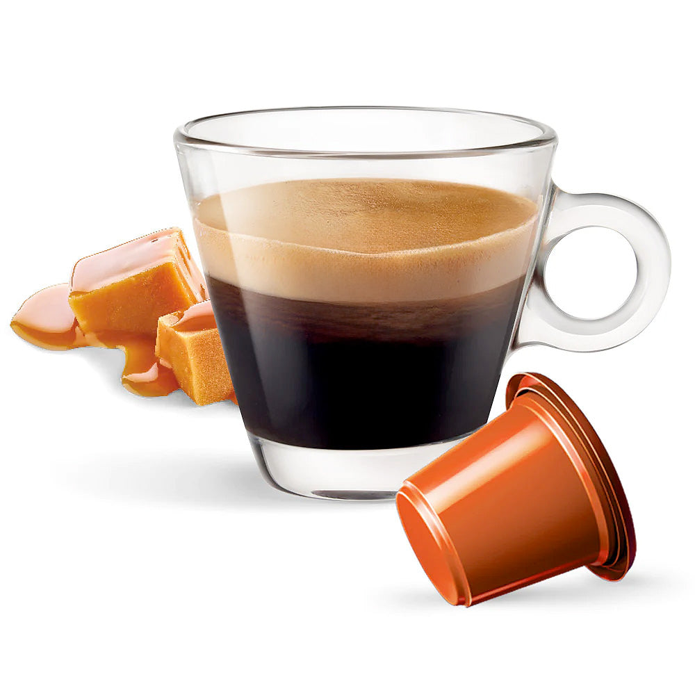 Bonini Caffe Caramel Nespresso Coffee Pods 10