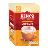 Kenco Cappuccino Instant Coffee 8 Sachets