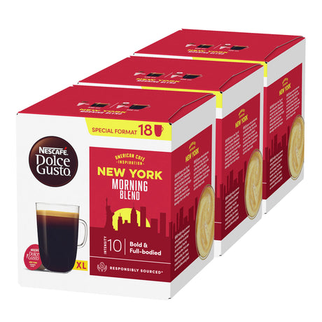Dolce Gusto Americano New York Morning Blend Coffee Pods 3x18