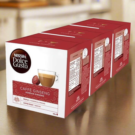 Dolce Gusto Korean Caffé Ginseng Coffee Pods 3x16
