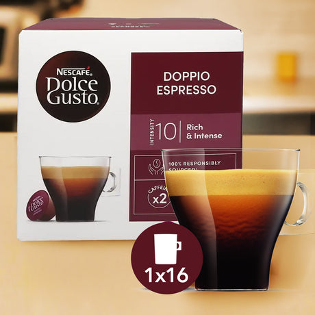 Dolce Gusto Double Espresso Coffee Pods