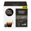 Nescafe Dolce Gusto Espresso Intenso coffee capsule box on a white background
