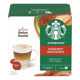 Starbucks Dolce Gusto Hazelnut Latte Macchiato Coffee Pods