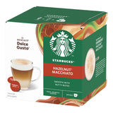 Starbucks Dolce Gusto Hazelnut Latte Macchiato Coffee Pods