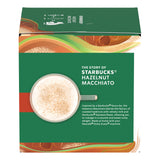 Starbucks Dolce Gusto Hazelnut Latte Macchiato Coffee Pods