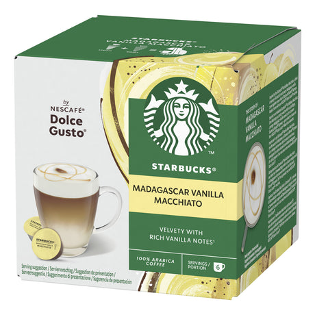Nescafé Dolce Gusto Starbucks Vanilla Macchiato Coffee Pods - Case