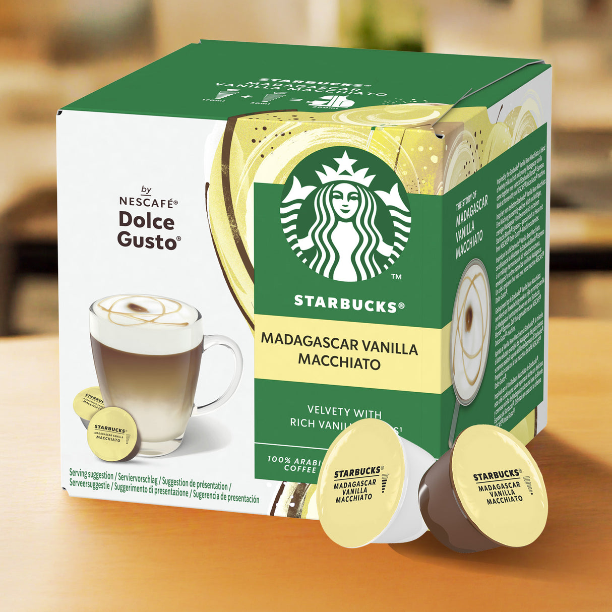 Nescafé Dolce Gusto Starbucks Vanilla Macchiato Coffee Pods - Case