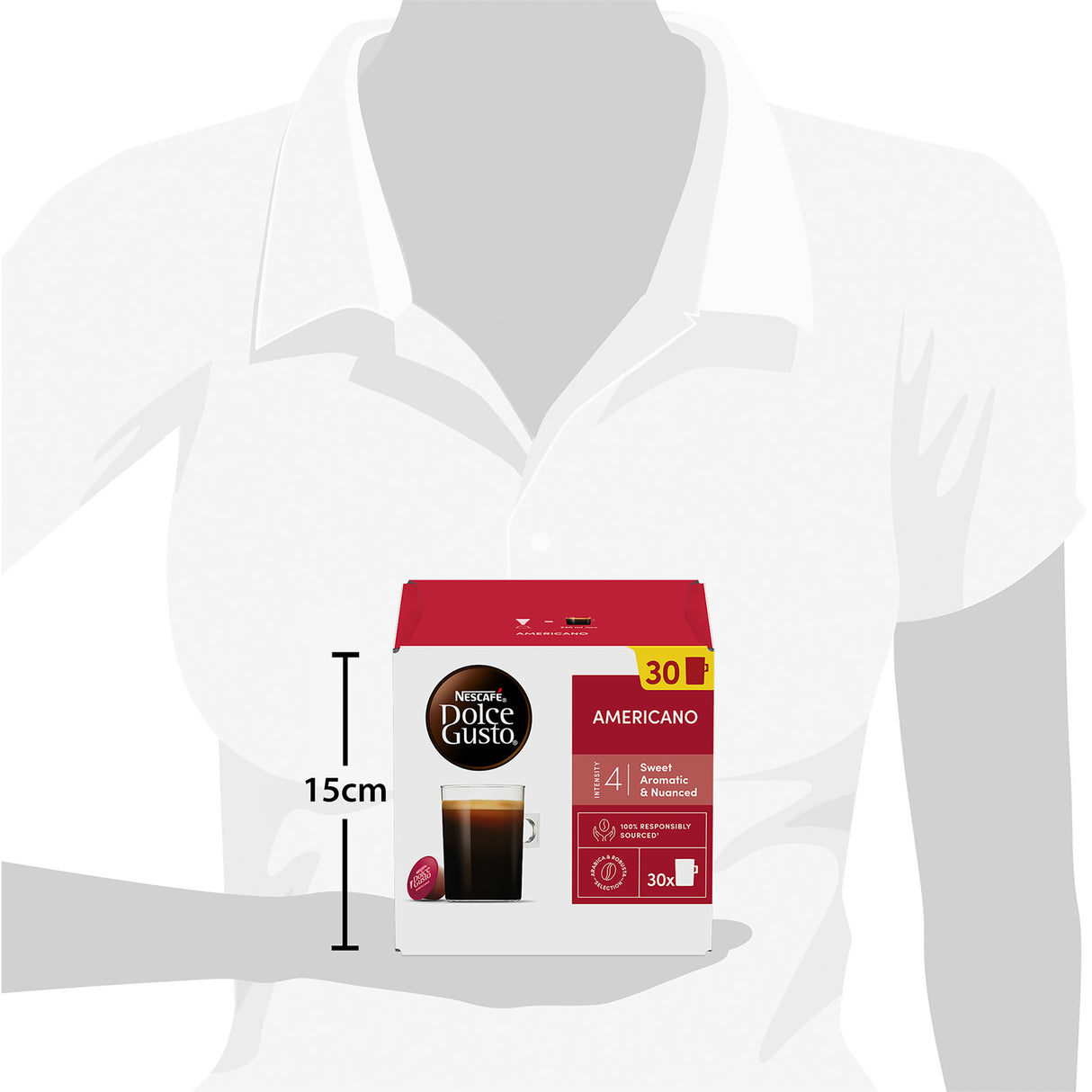 Nescafe Dolce Gusto Americano 3x30 Pack Size