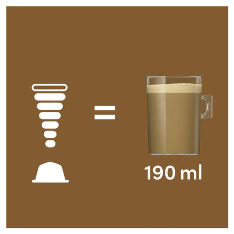Dolce Gusto Cafe Au Lait cup size