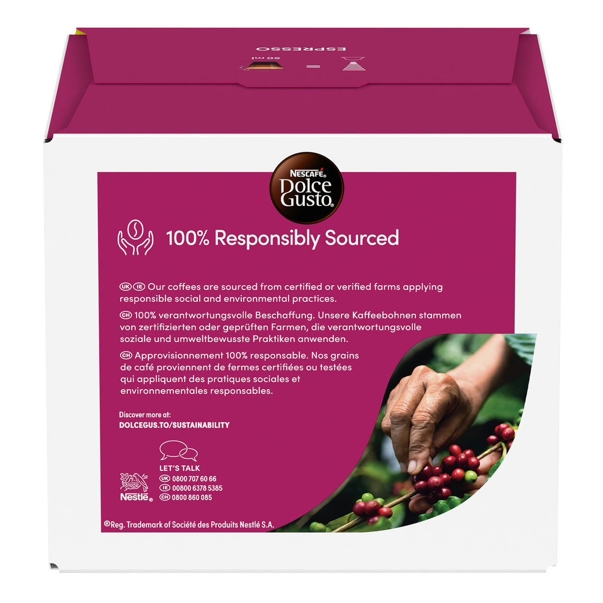 Dolce Gusto Espresso Magnum Pack reverse