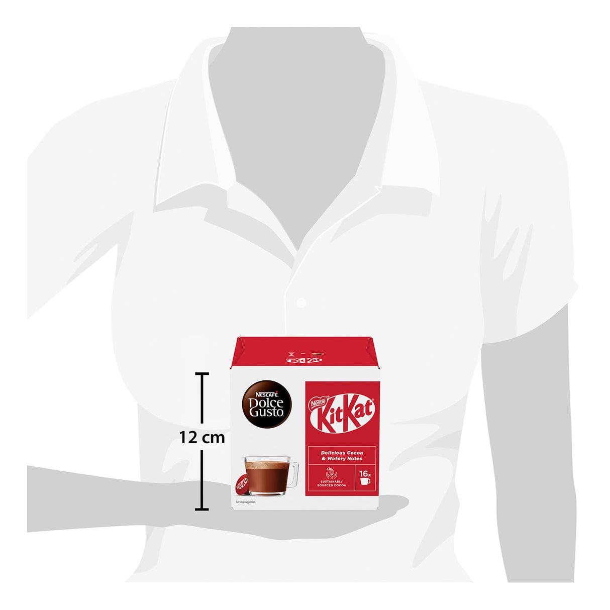 Dolce Gusto KitKat Hot Chocolate Pods x16