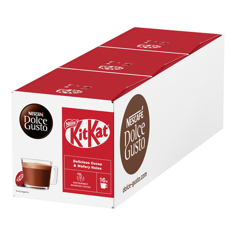 Dolce Gusto KitKat Hot Chocolate Pods - Case