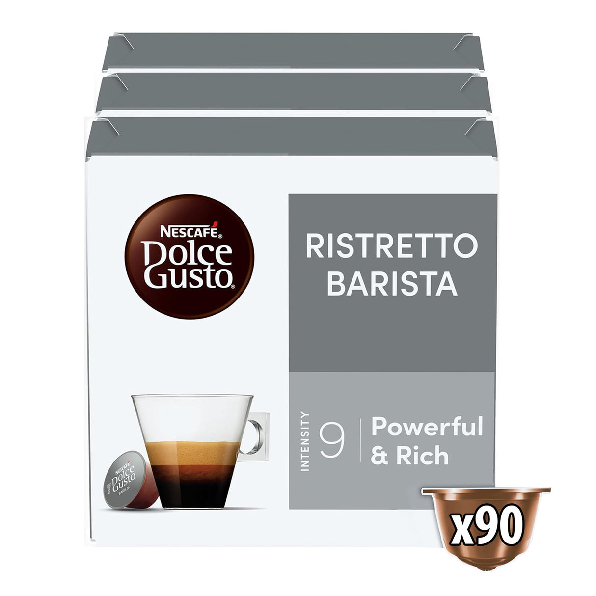 Dolce Gusto Ristretto Barista 3x30 Coffee Pods
