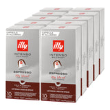 Illy Nespresso Compatible Coffee Pods Espresso Intenso 10x10