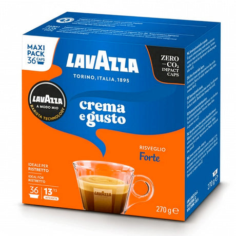 Lavazza A Modo Mio Crema E Gusto Forte Maxi Pack 36 Coffee Pods