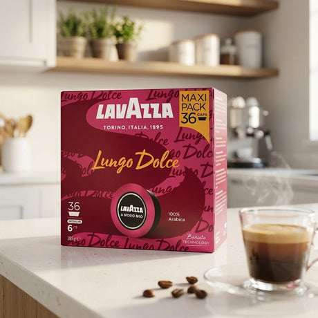 Lavazza A Modo Mio Lungo Dolce 36 Coffee Pods