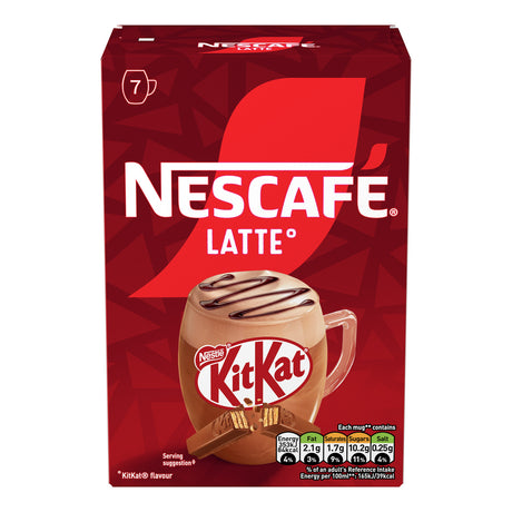 Nescafe KitKat Latte Coffee Sachets Pack