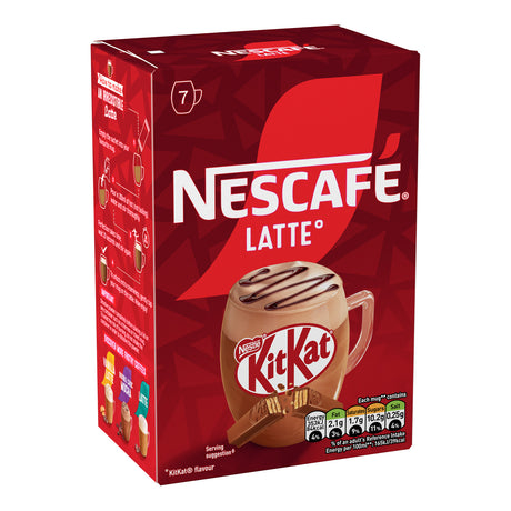 Nescafe KitKat Latte Coffee Sachets Pack