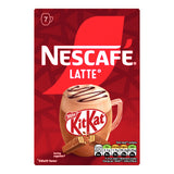 Nescafe Kitkat Latte 7 Sachets front