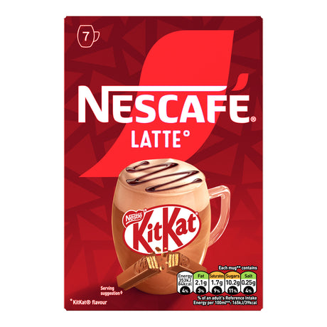 Nescafe KitKat Latte Coffee Sachets Pack