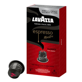 Lavazza Maestro Espresso Classico 10 Capsule Nespresso Compatible Pods