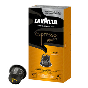 Lavazza Maestro Espresso Lungo 10 Capsule Nespresso Compatible Pods