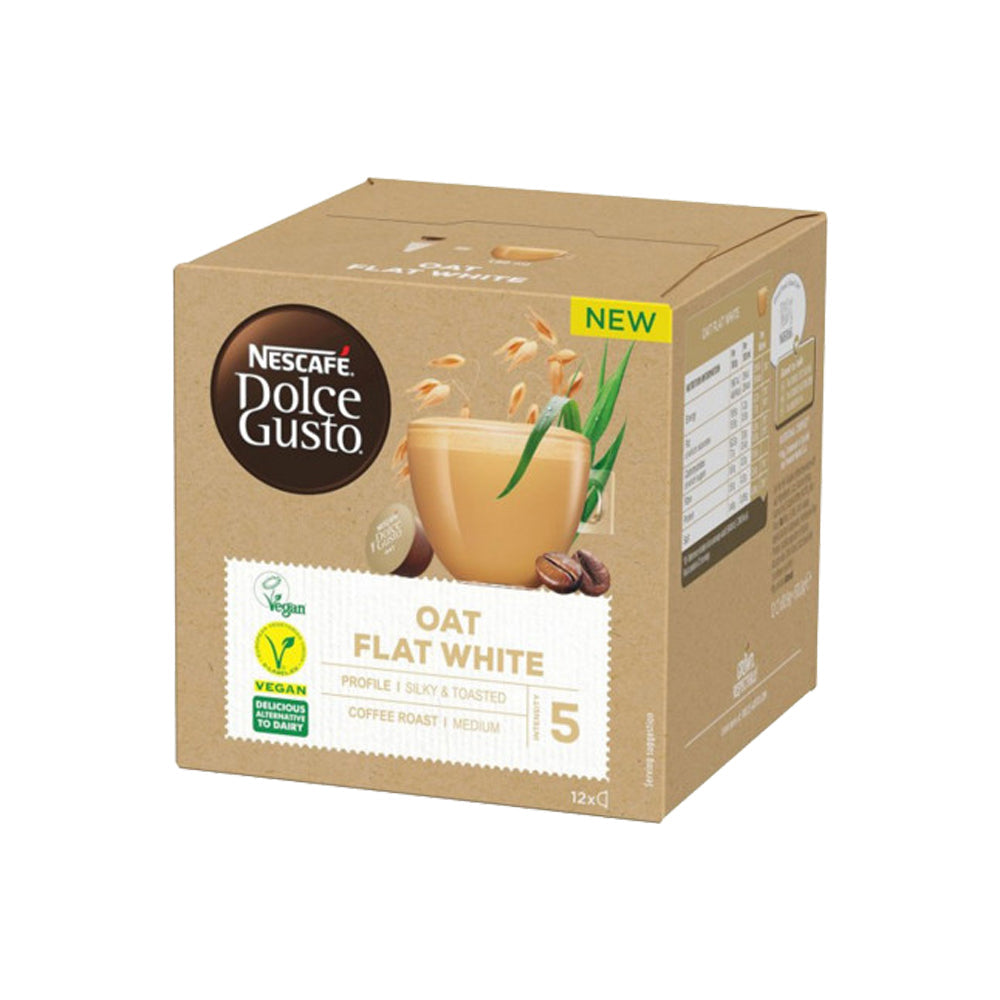 Dolce Gusto Oat Flat White Coffee Pods - Case