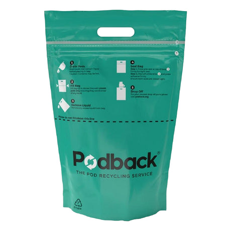 Podback For Tassimo & Nescafe Dolce Gusto Recycling 1 Bag (max 20 per order)