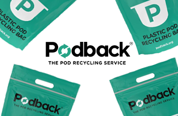 Podback For Tassimo & Nescafe Dolce Gusto Recycling 1 Bag (max 20 per ...