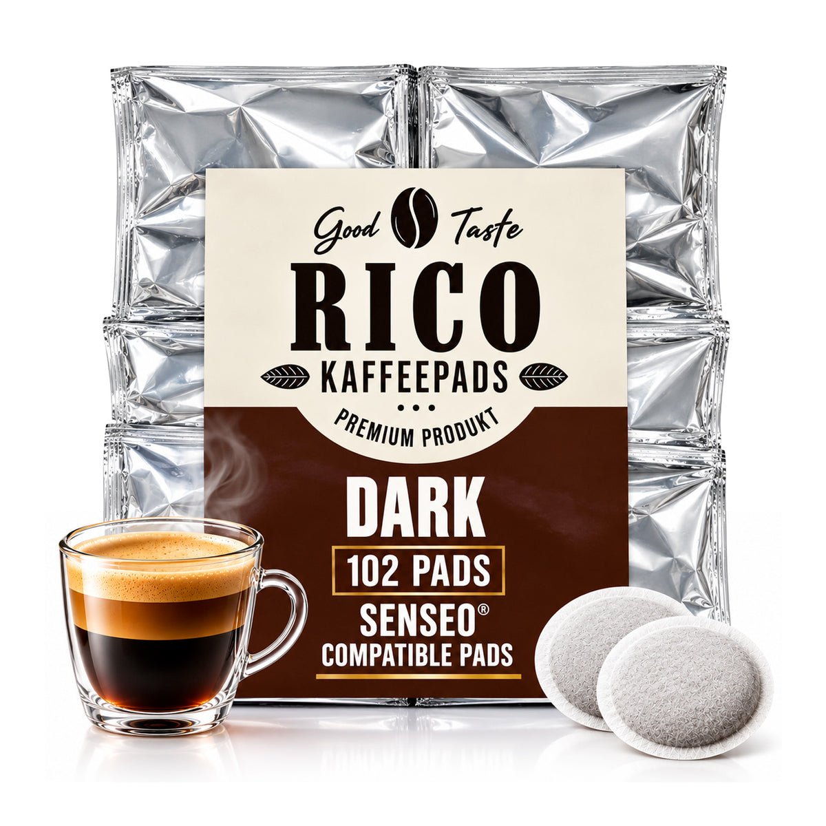 Rico Coffee Pads 102 pads