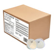 Cardboard box of Stormbrew full-fat milk with two milk cartons in front on a white background