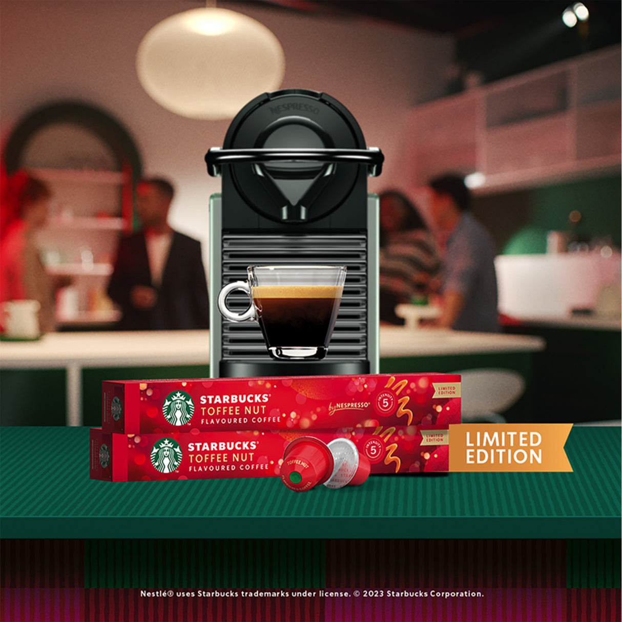 Starbucks Nespresso Toffee Nut Flavoured Coffee Pods 10
