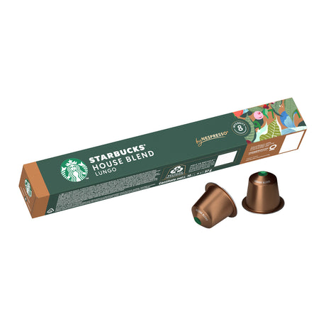 Starbucks Nespresso House Blend Coffee Pods 10