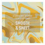 Starbucks Blonde Espresso Roast packaging with abstract design