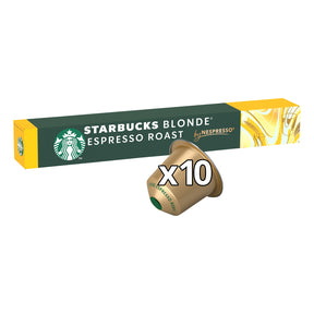Starbucks Blonde Nespresso Capsules 1x10