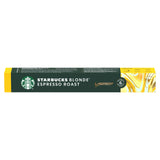 Starbucks Blonde Nespresso Capsules 1x10