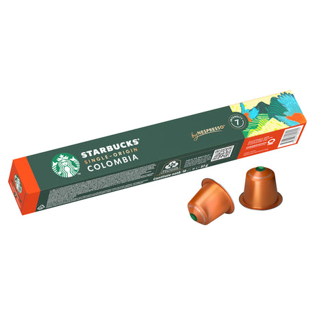 Starbucks Nespresso Colombia Coffee Pods pack