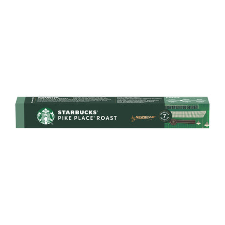 Starbucks Nespresso Pike Place Coffee Pods 10