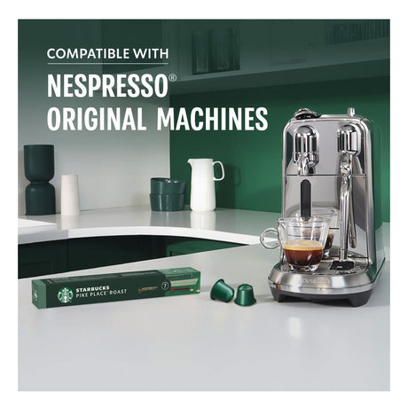 Starbucks Nespresso Pike Place Coffee Pods 10