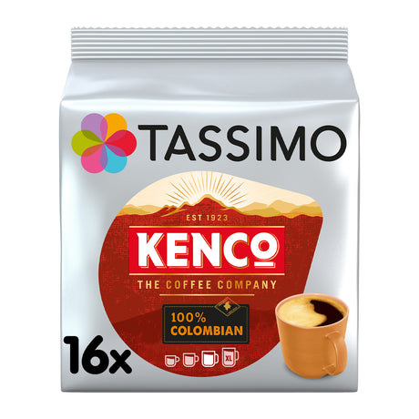 Tassimo Kenco colombian pack
