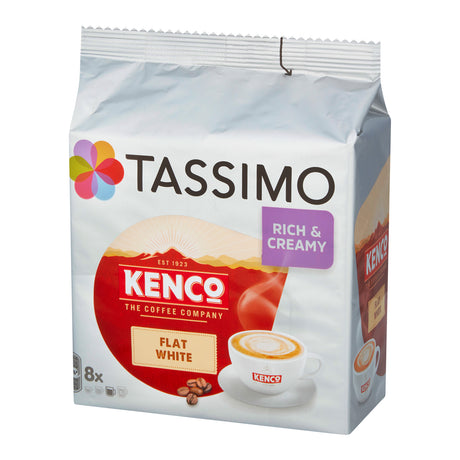 Tassimo Kenco Flat White Pack angled