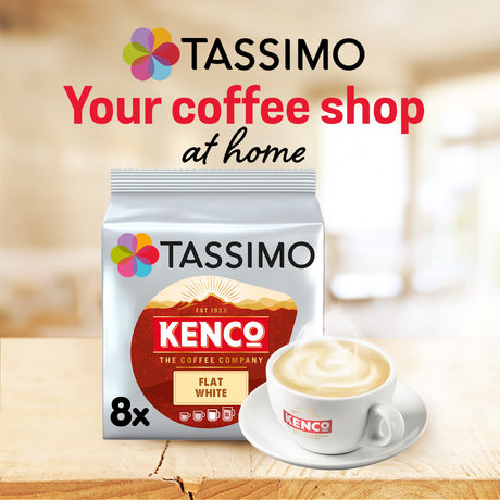 Tassimo Kenco Flat White your coffee shop at home