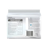 Back view of a Cadbury Mocha Coffee package with text and bar code on a white background