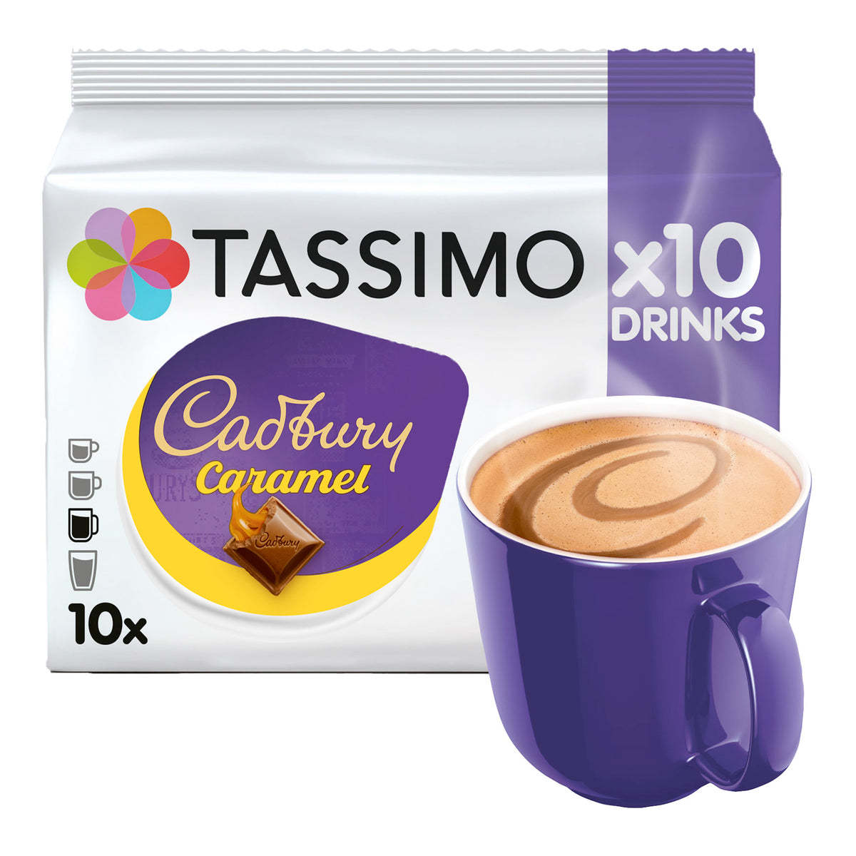 Tassimo Cadbury Caramel Hot Chocolate Pods – Stormbrew