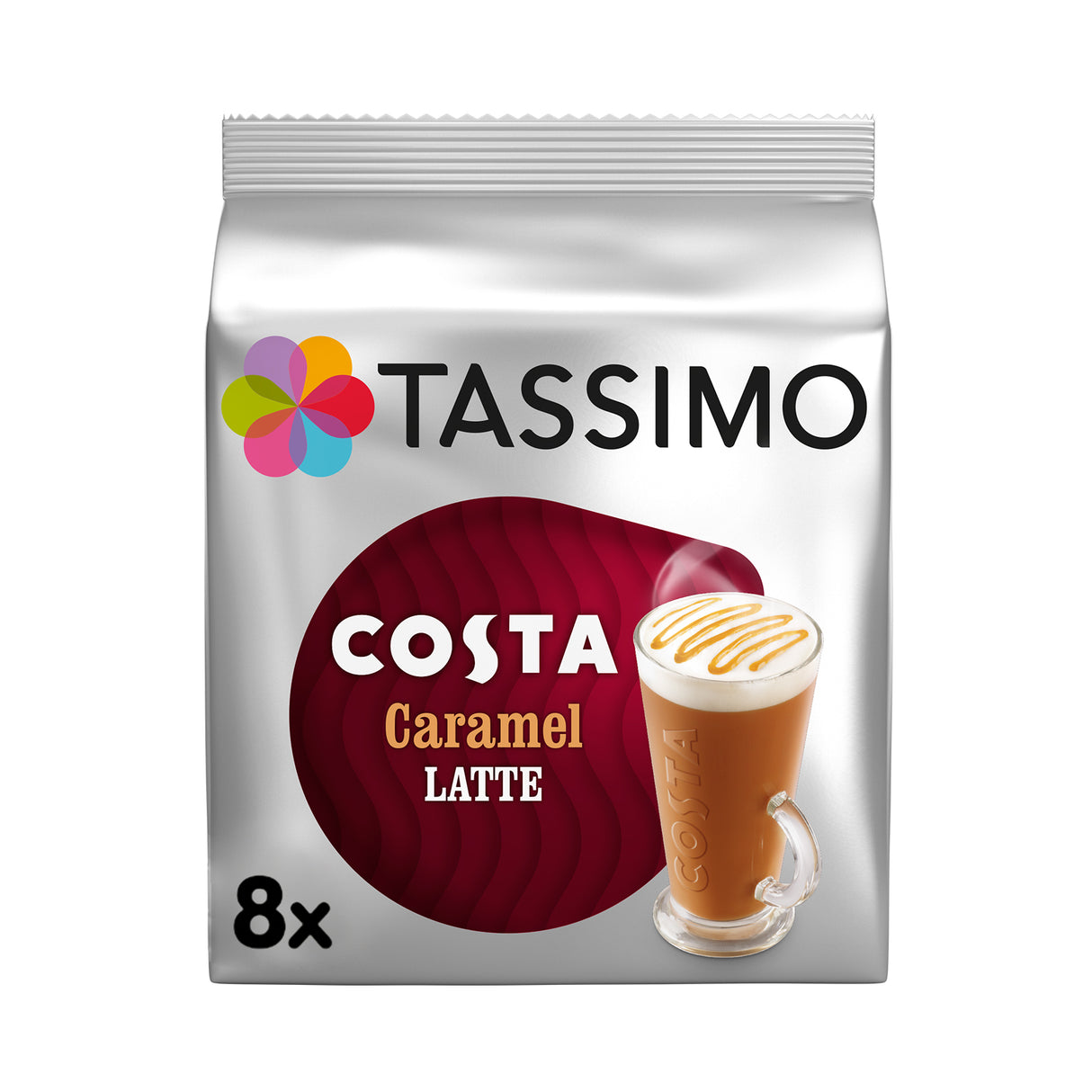 Tassimo Costa Latte Caramel Coffee Pods