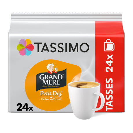 Tassimo Grand Mere Petit Déj 24 Coffee Pods